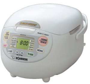 Zojirushi NS-ZCC18 10-Cup (Uncooked) Neuro Fuzzy Rice Cooker and Warmer ...